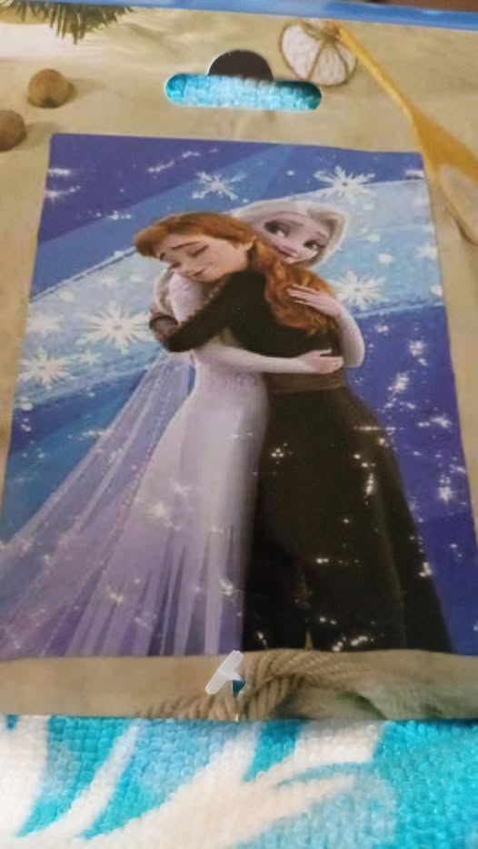 Serviette de plage - reine des neiges 2 - 70X140 cm