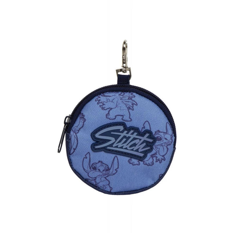 Pochette Ronde Stitch Officielle Disney – Accessoire Compact pour Enfants | Univers de Nos Loustics